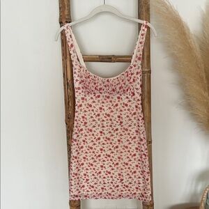 Urban Outfitters Red and White floral dress